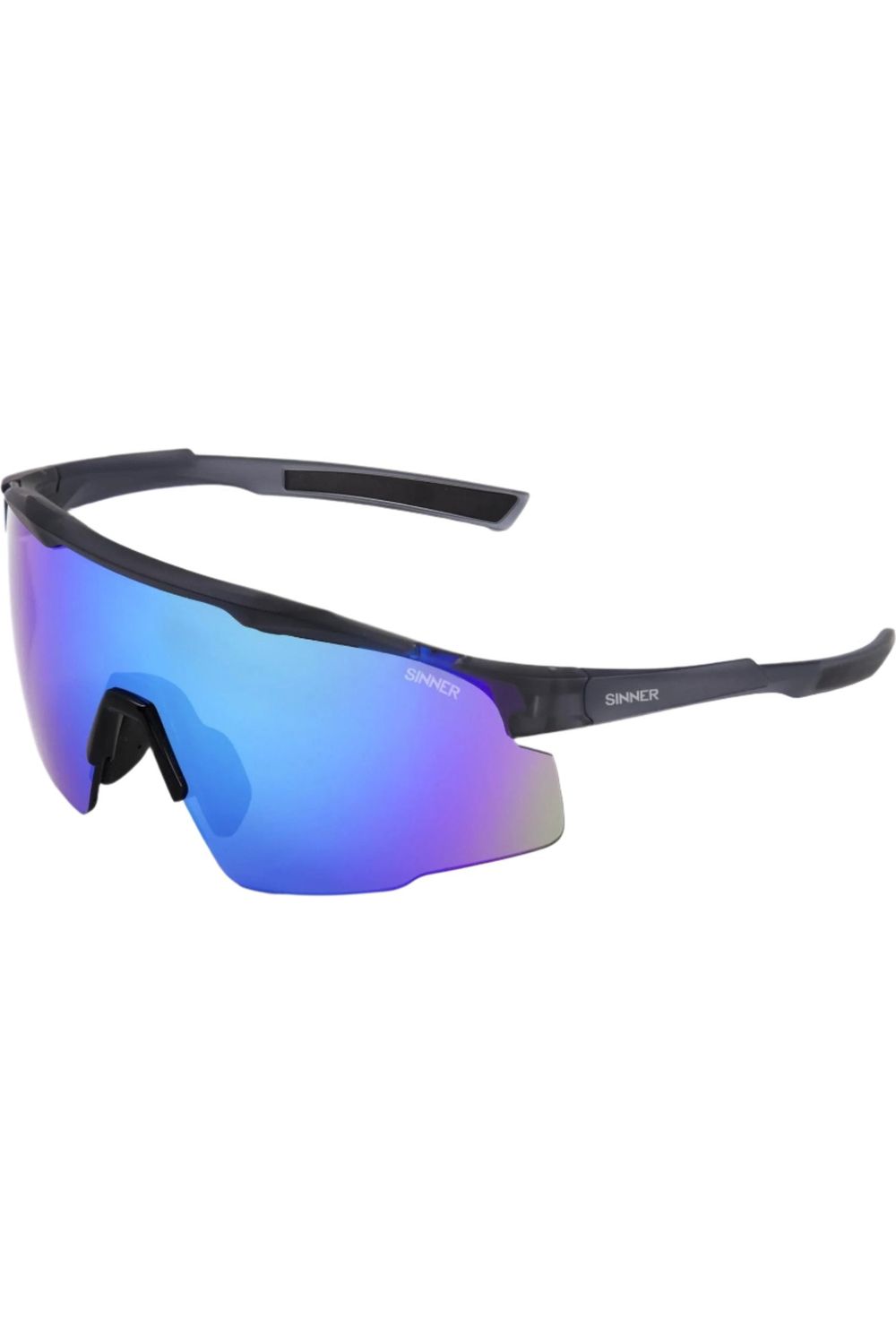 Sinner Murau Sunglasses Matte Cry Grey Black Pad-Blue Oil