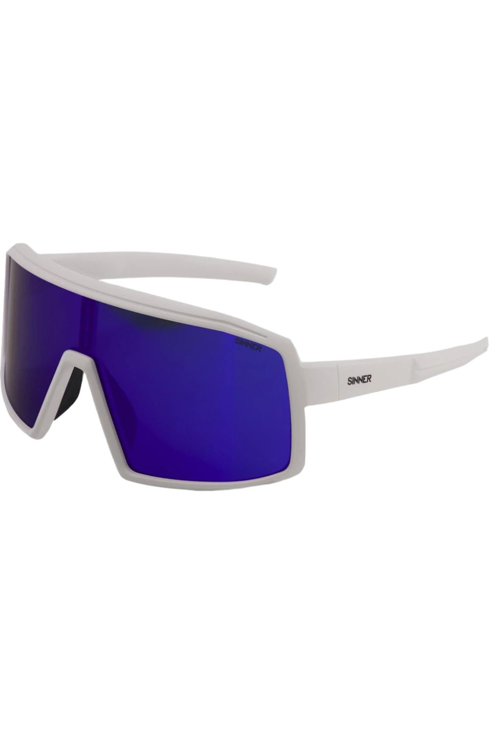 Sinner Narvik Sunglasses Matte White-Blue Oil