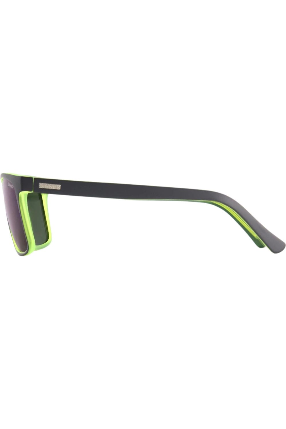 Sinner Oak Sunglasses Matte Blue Green CX-Sintec Green Mirror