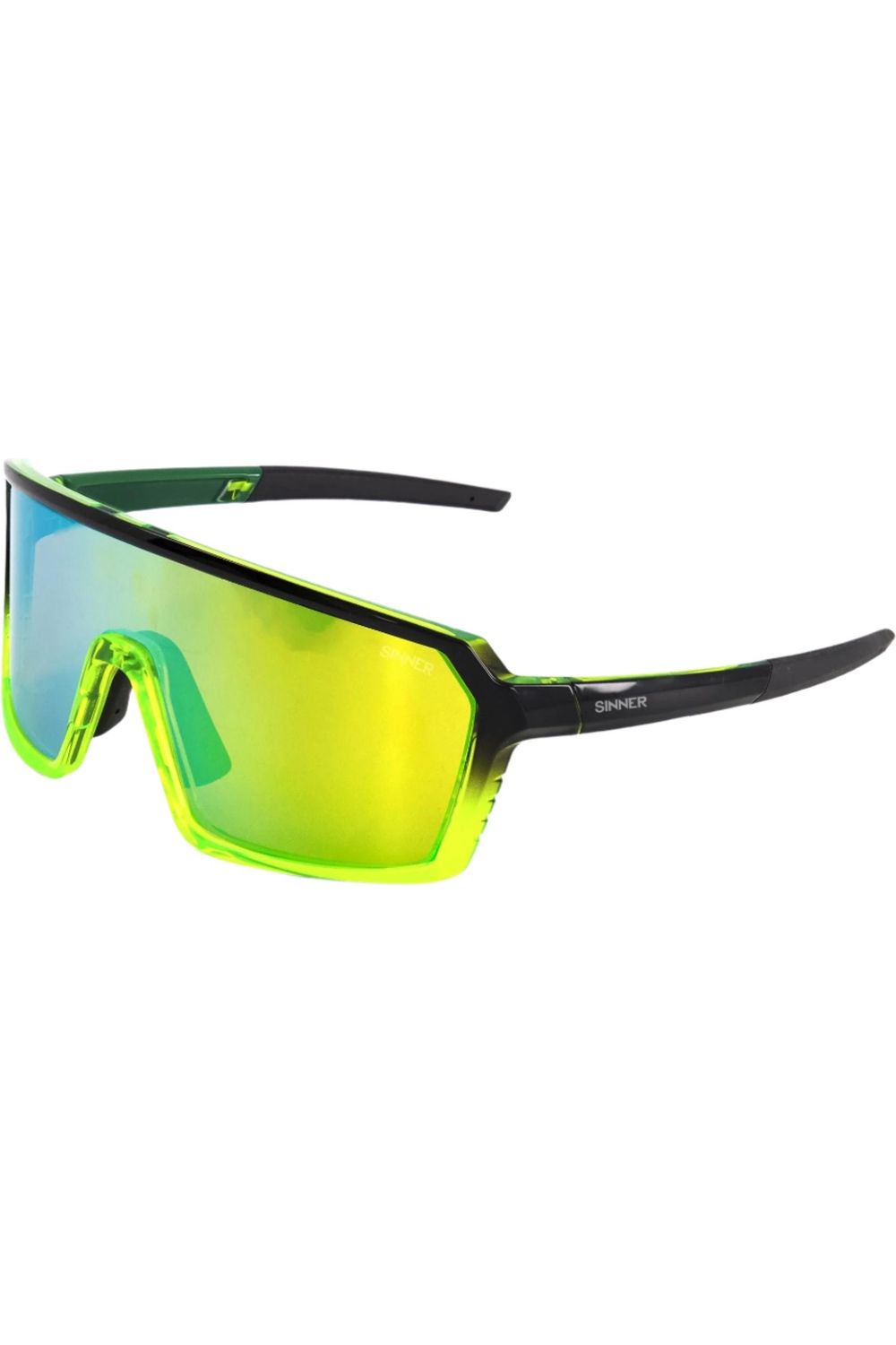 Sinner Oasis Sunglasses Matte Green Black-Yellow Oil