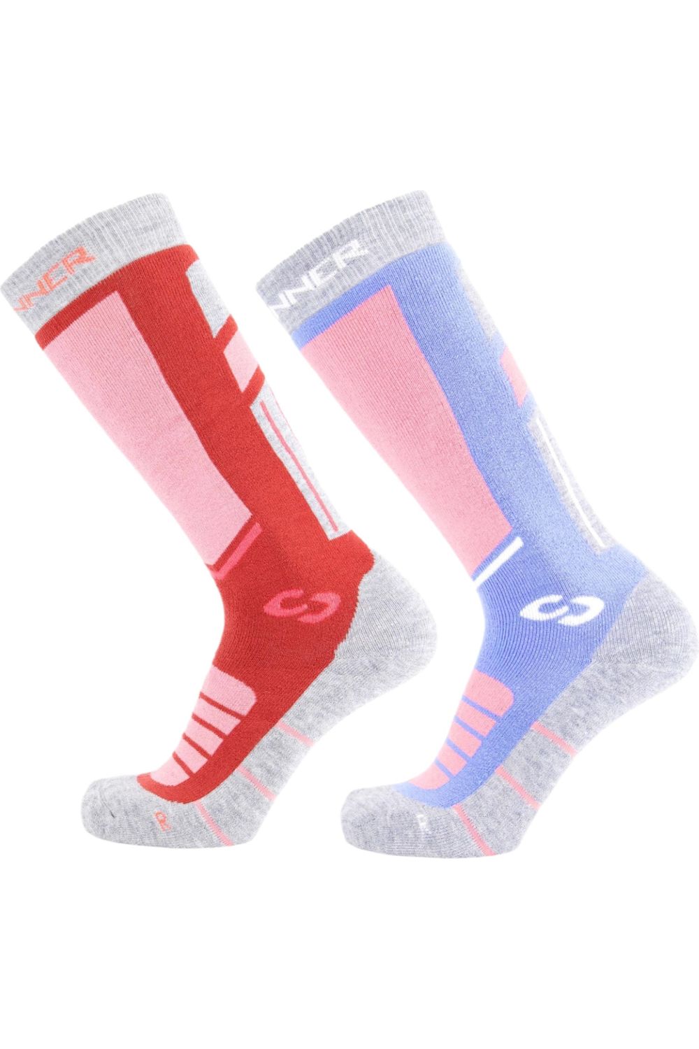 Sinner Pro Ski Socks Ladies Pro Light Blue Pink