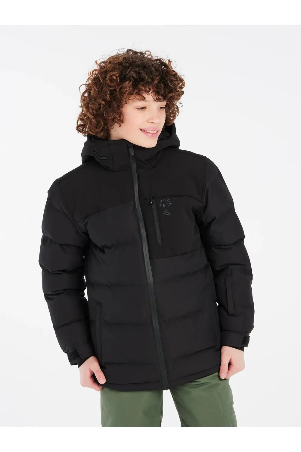 Protest Prtdevun Junior Snowjacket True Black