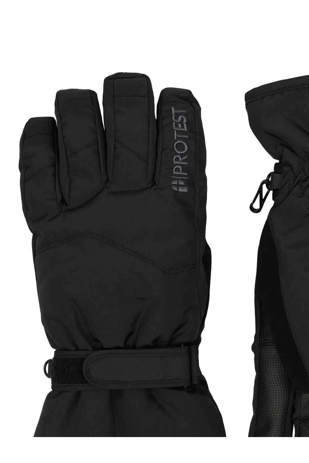 Protest Barkar Snow Gloves True Black