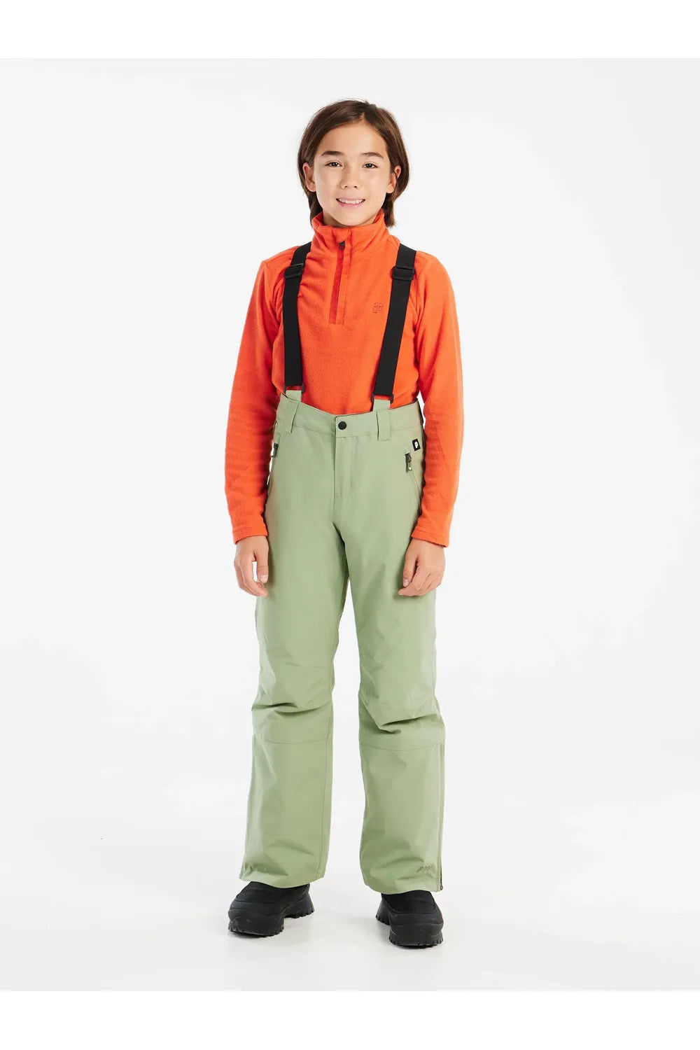 Protest Spiket Junior Snowpants Marl Green