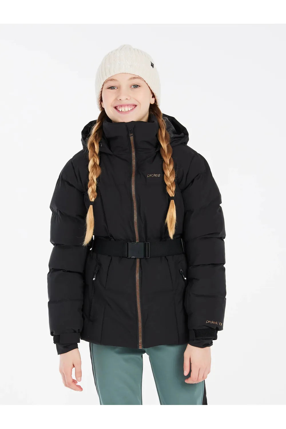 Protest Prtsani Junior Snowjacket True Black