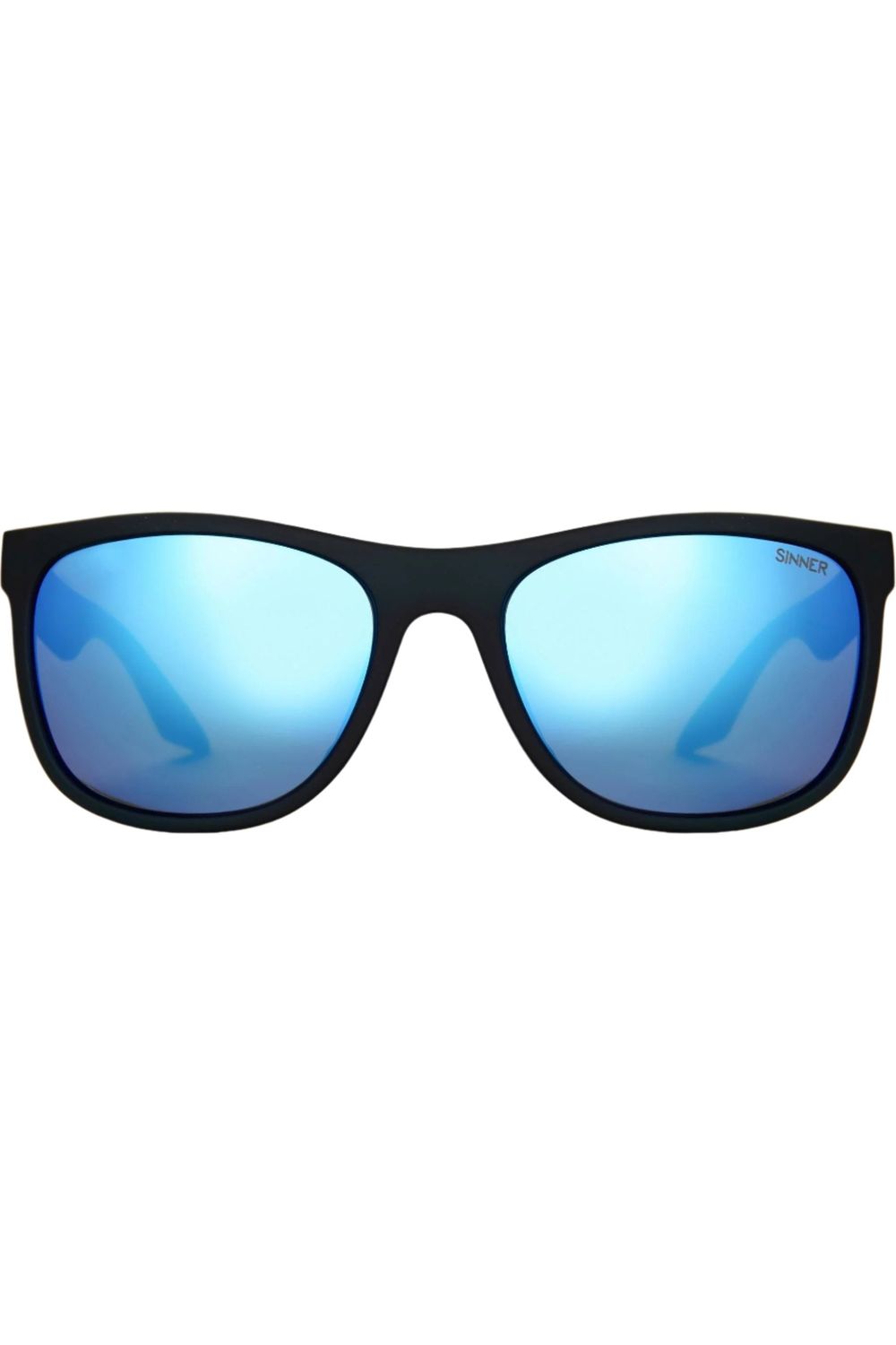 Sinner Rockford Sunglasses Matte Black-Icy Blue Oil