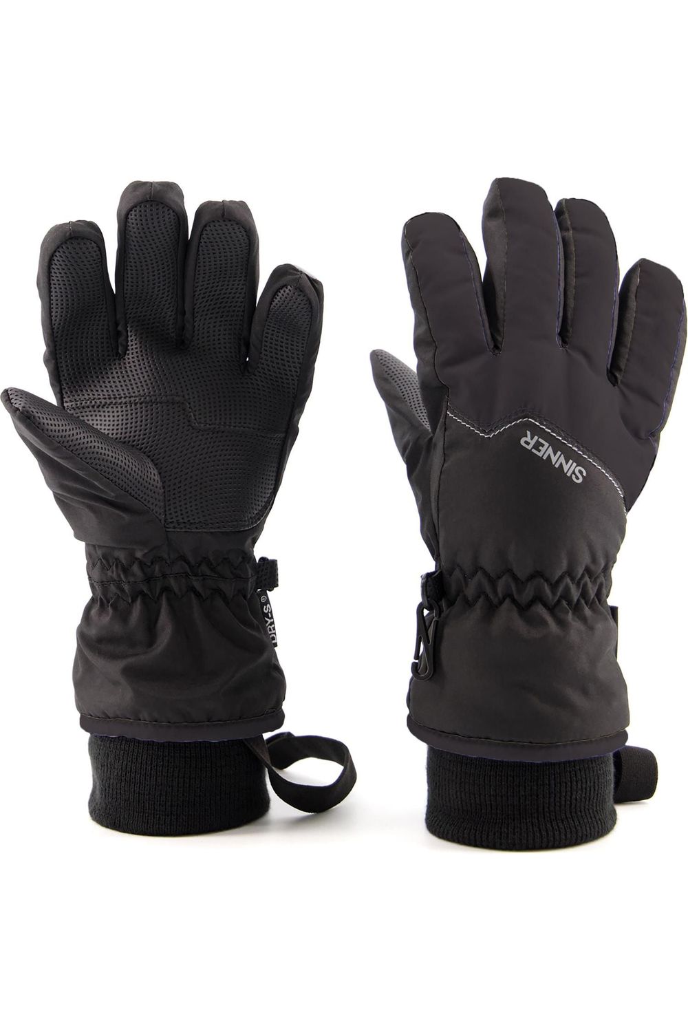 Sinner Phoenix Snow Glove Junior Black