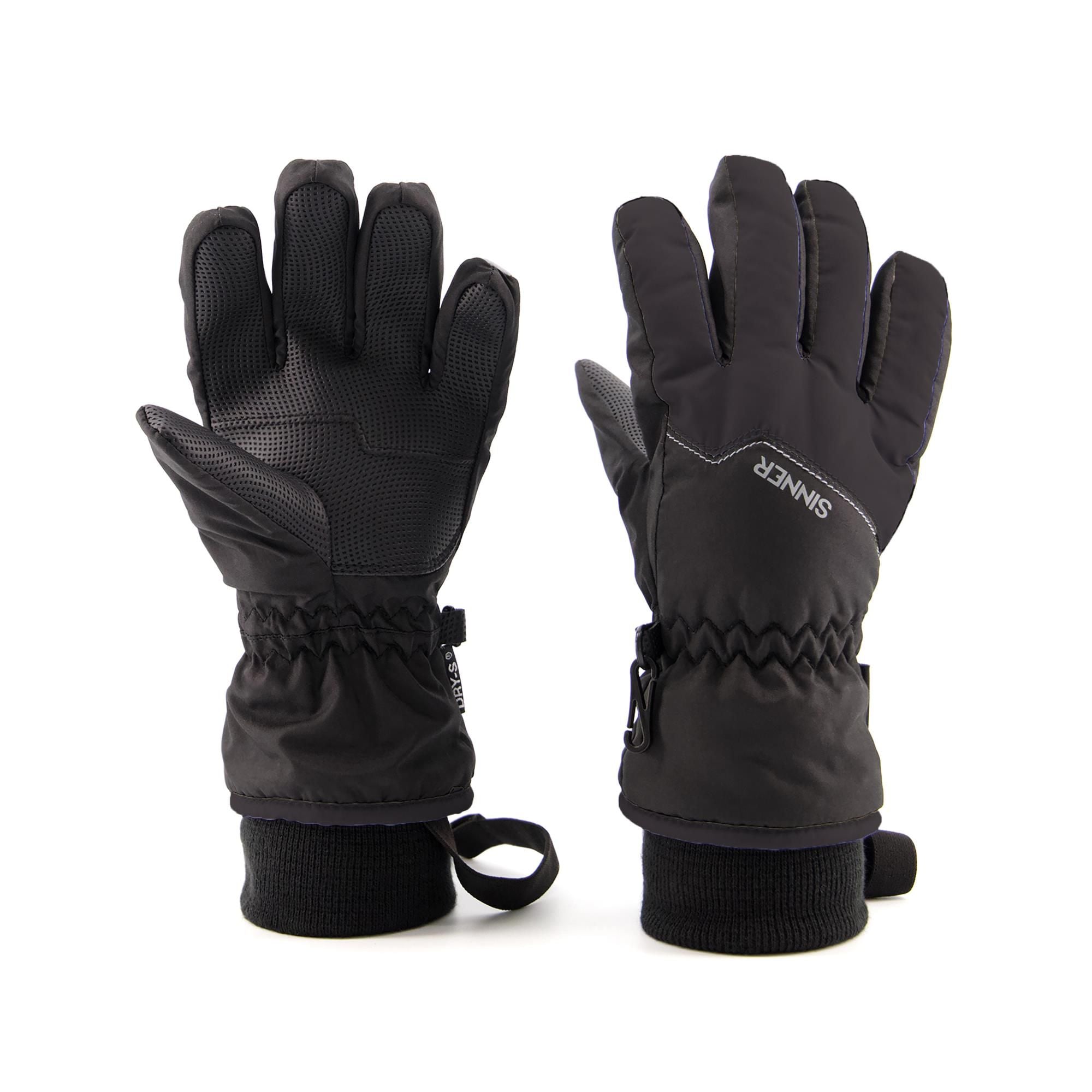 Sinner Phoenix Snow Glove Junior Black