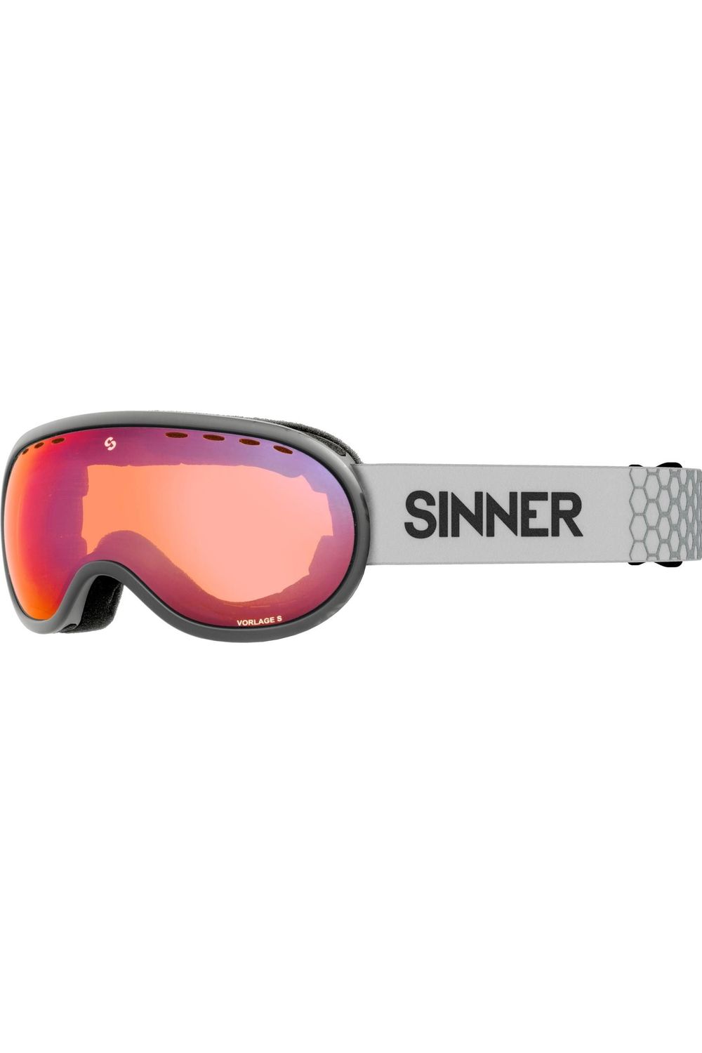 Sinner Vorlage S Goggles Matte Light Grey