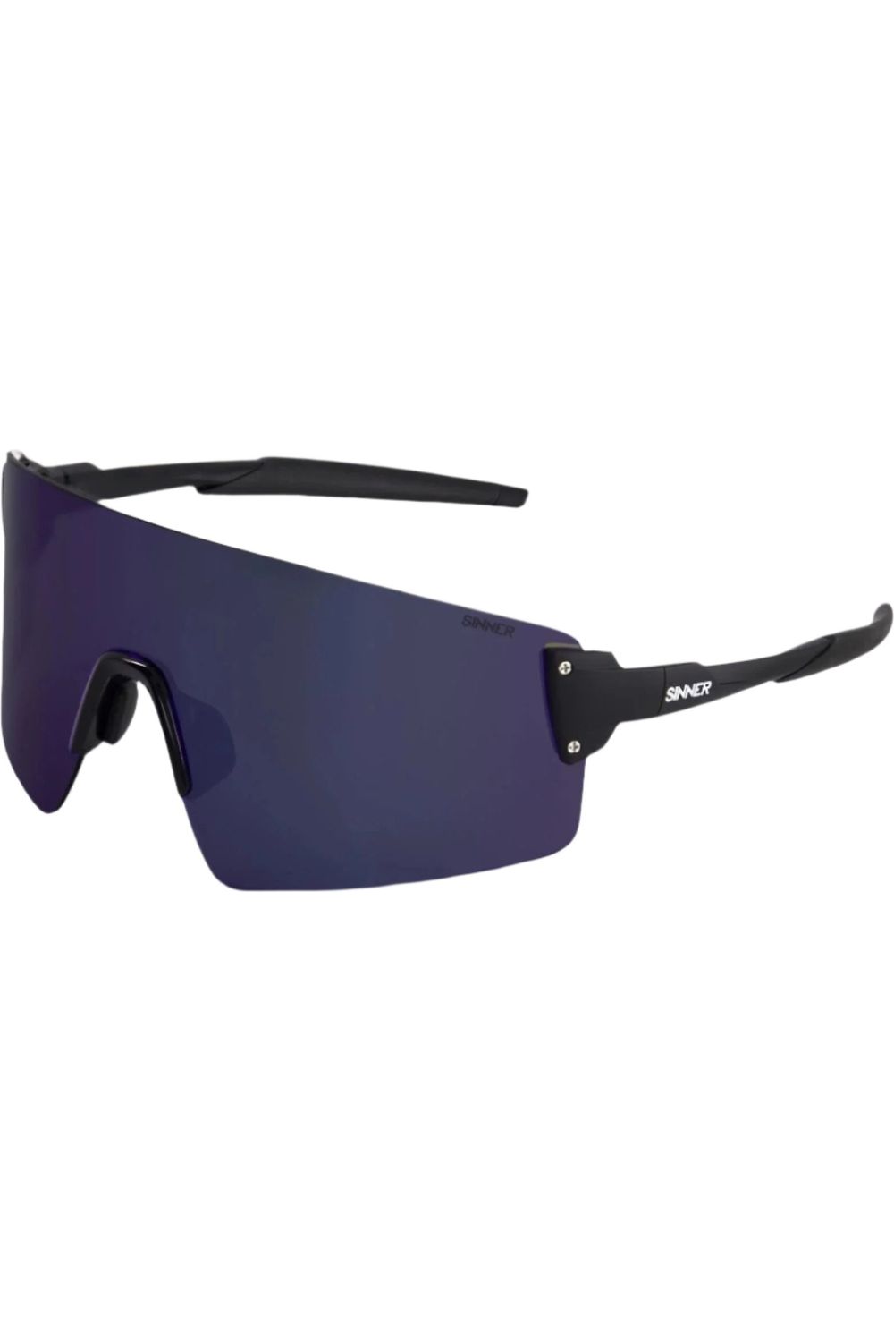 Sinner Snap Sunglasses Matte Black-Blue Oil