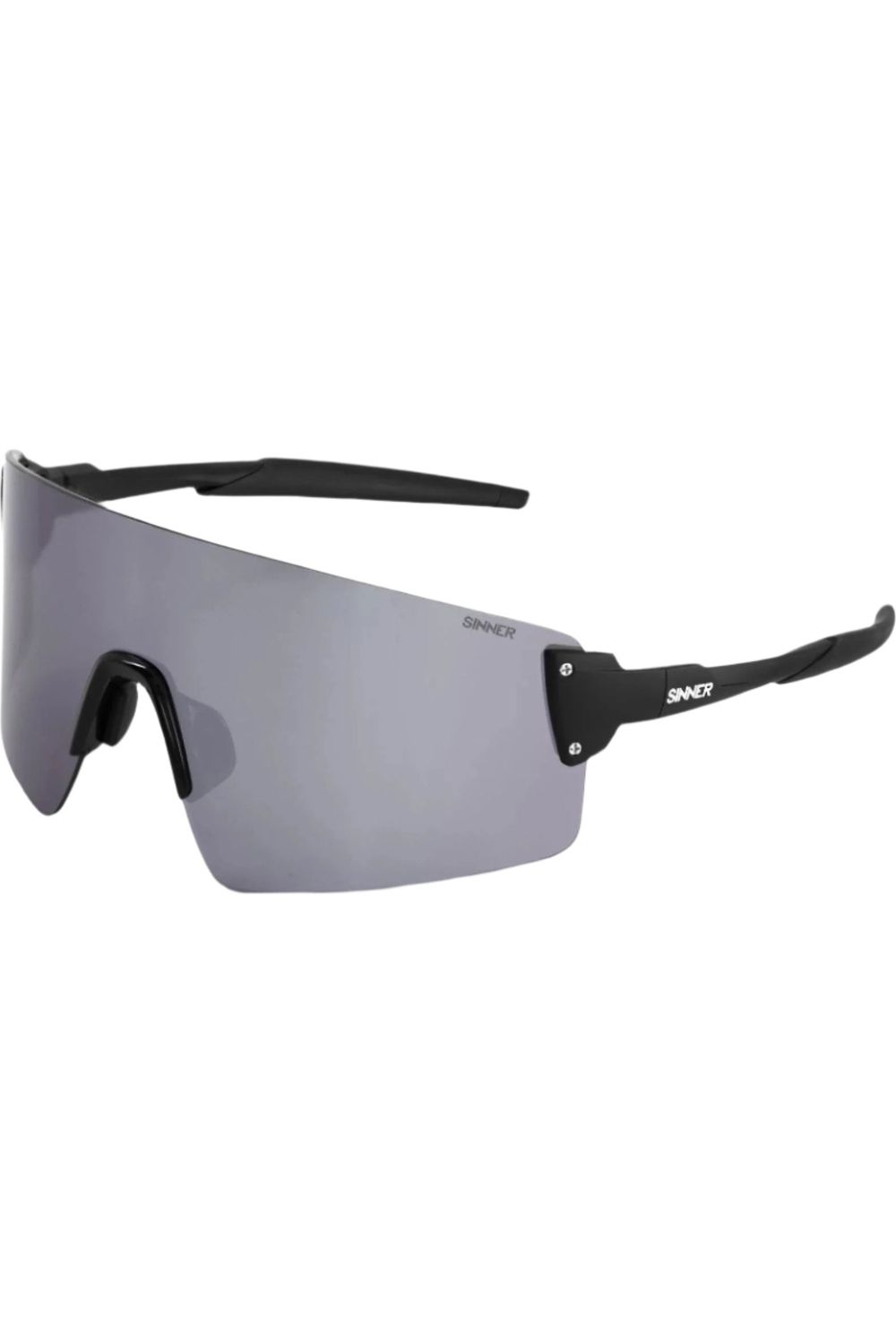 Sinner Snap Sunglassses Matte Black-Smoke Mirror