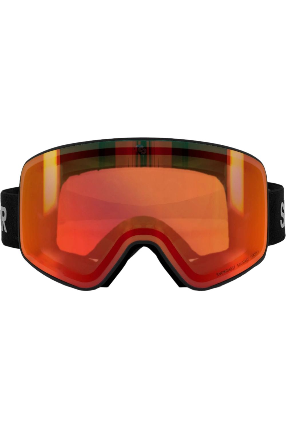 Sinner Snowghost Goggles Matte Black Sintrast Trans+