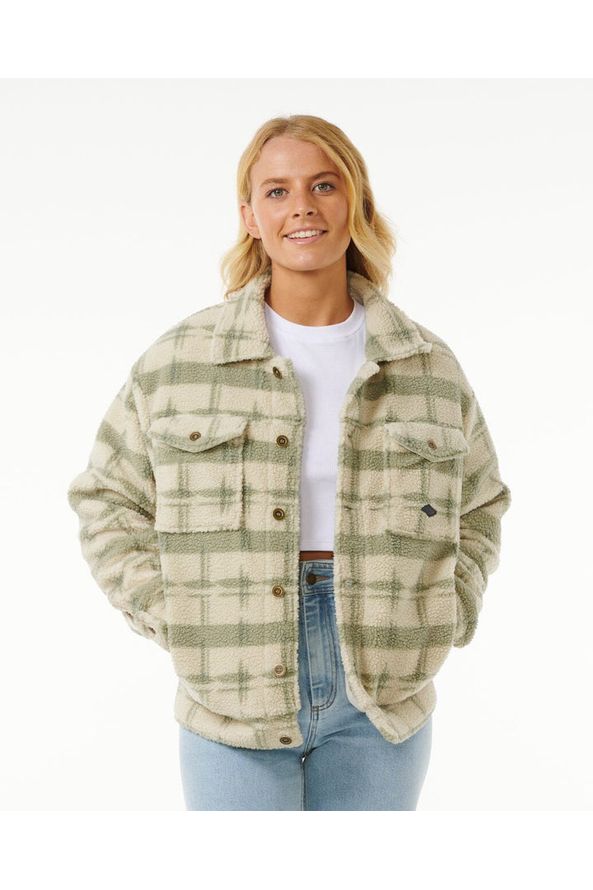 Rip Curl Sunrise Session Sherpa Jacket Sage