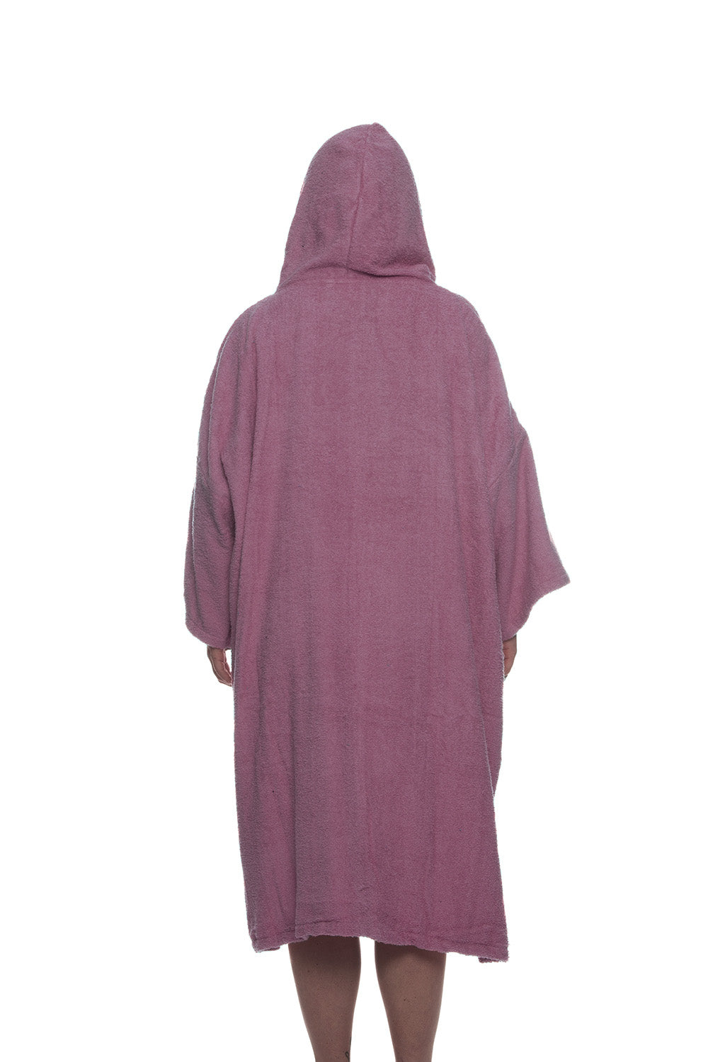 Tiki Adults Hooded Change Robe Mauve