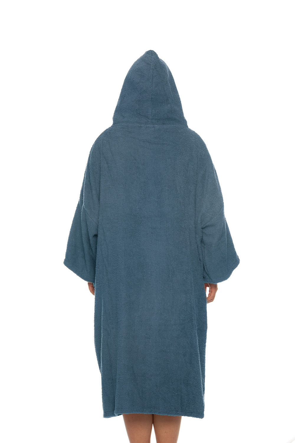 Tiki Adults Hooded Change Robe Navy