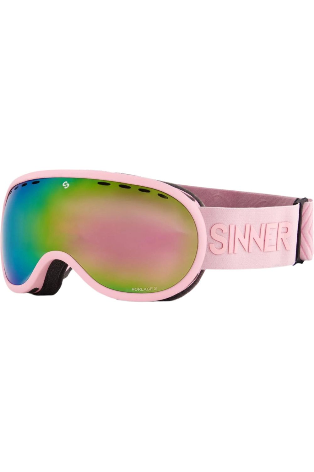 Sinner Vorlage S Goggles Matte Light Pink