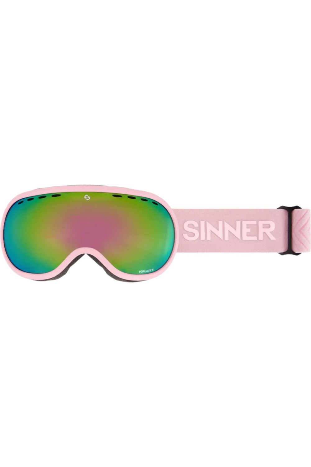 Sinner Vorlage S Goggles Matte Light Pink