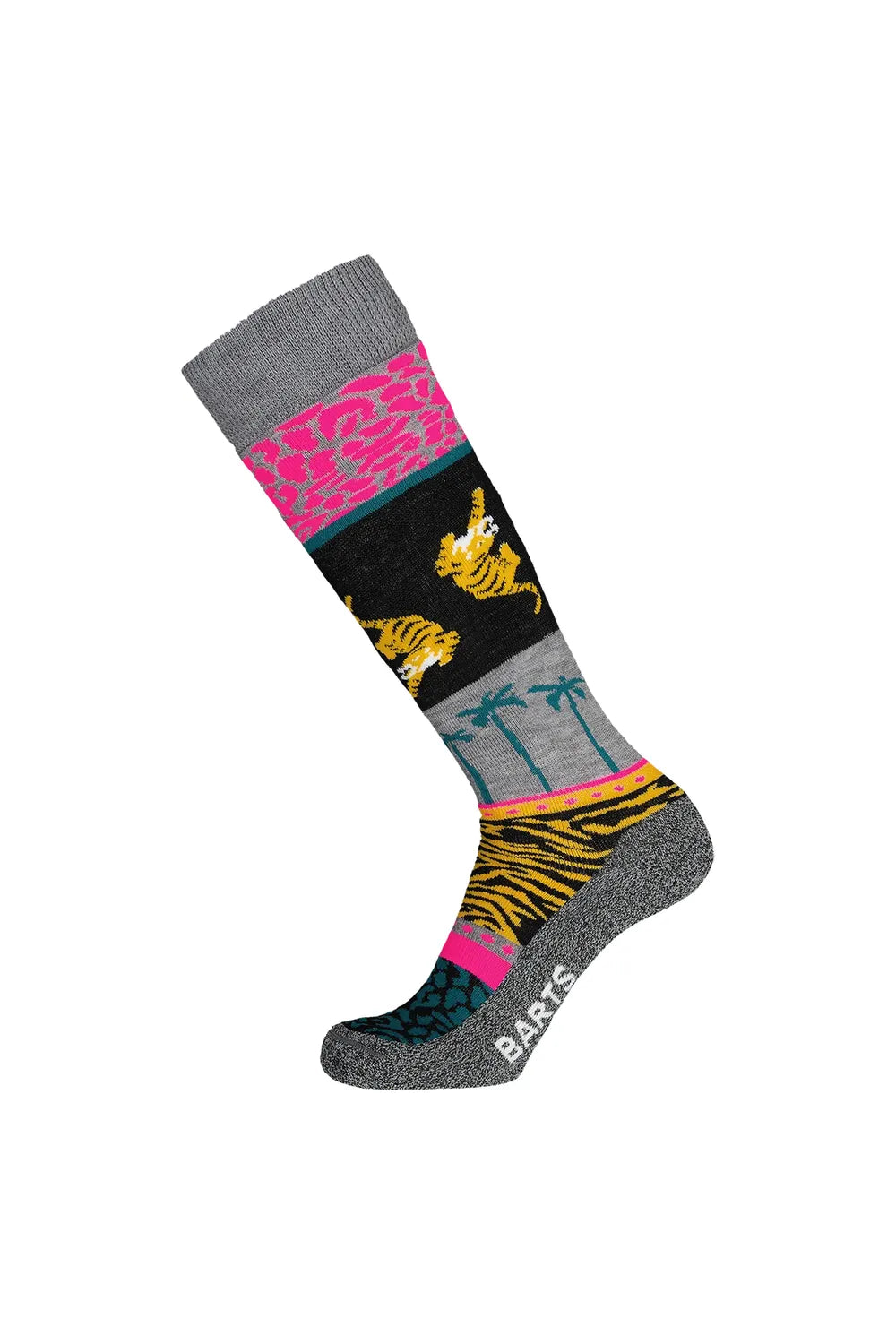 Barts Ski Sock Jungle Fever Heather Grey