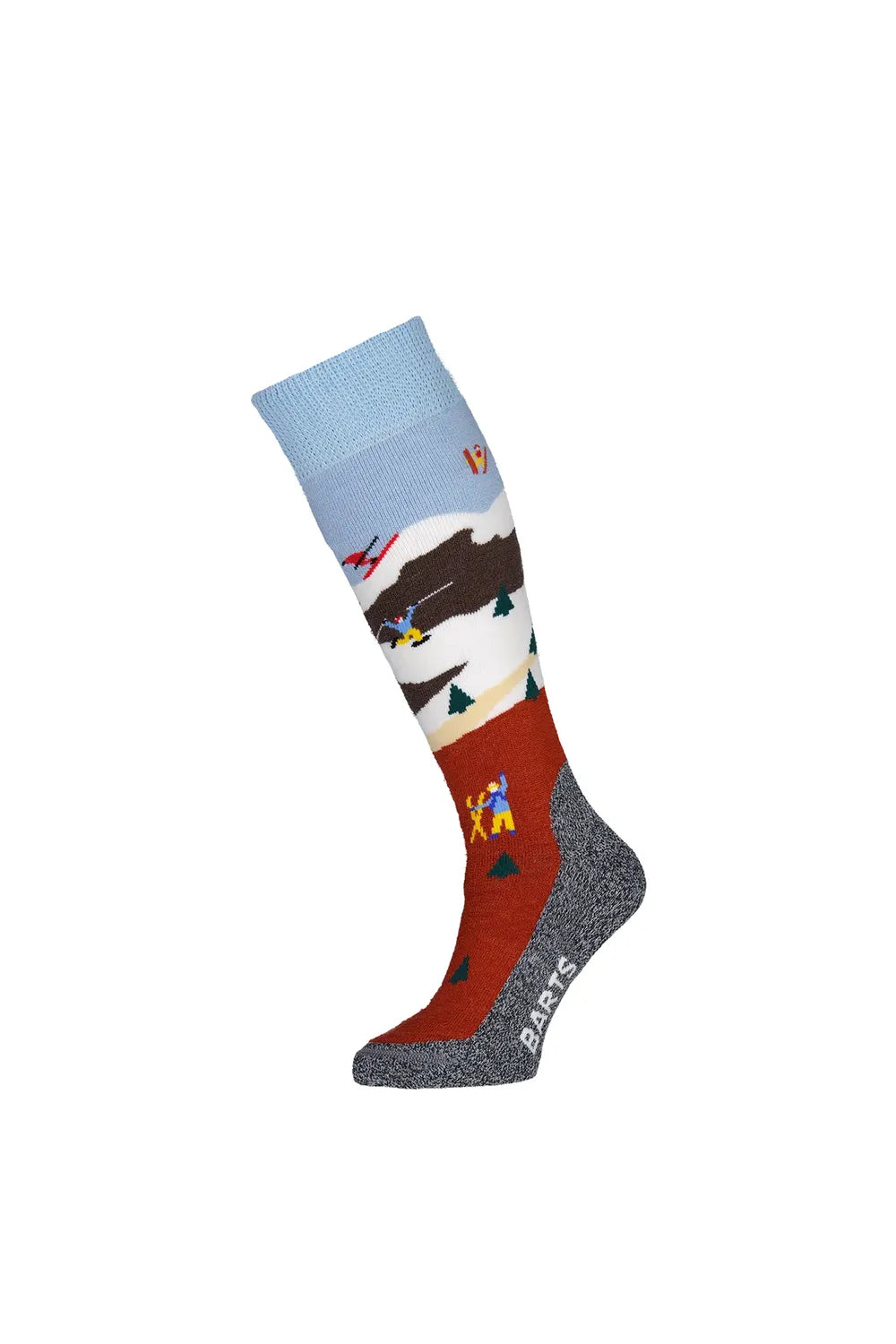 Barts Ski Sock Snowrider Kids Rust