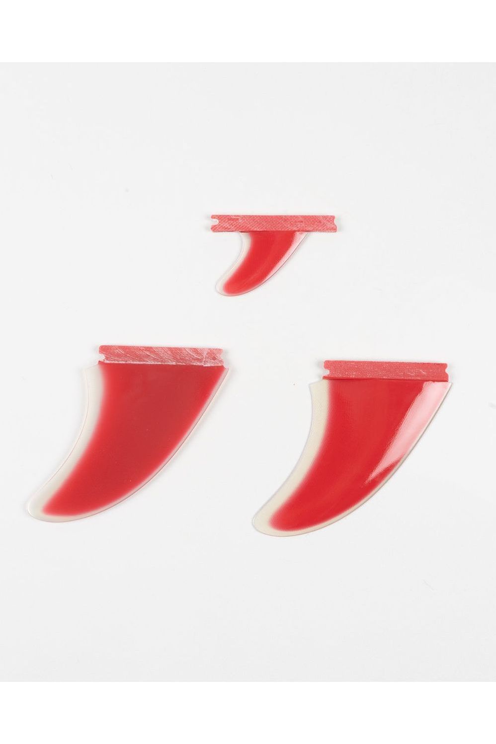 Single Tab Fin - Set Of 3 (Twin & Trailer) - Red