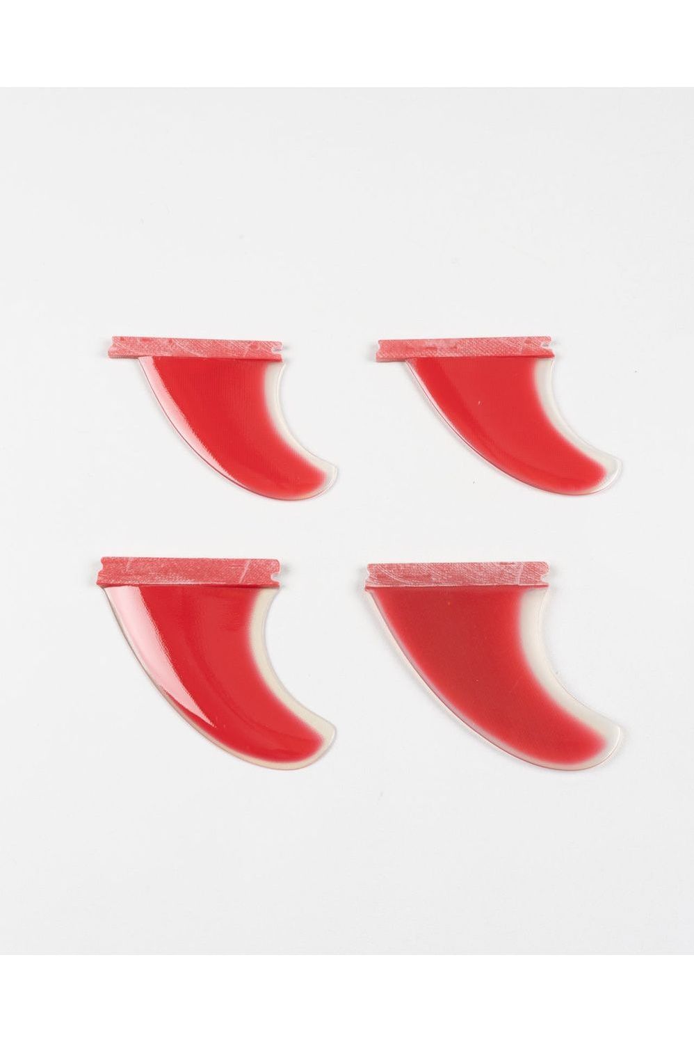 Single Tab Fin - Quad - Red