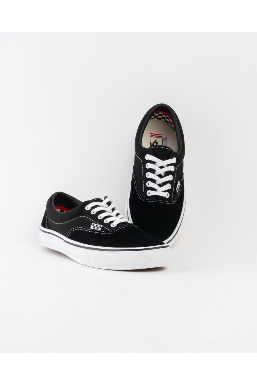 Vans era pro black sale white white