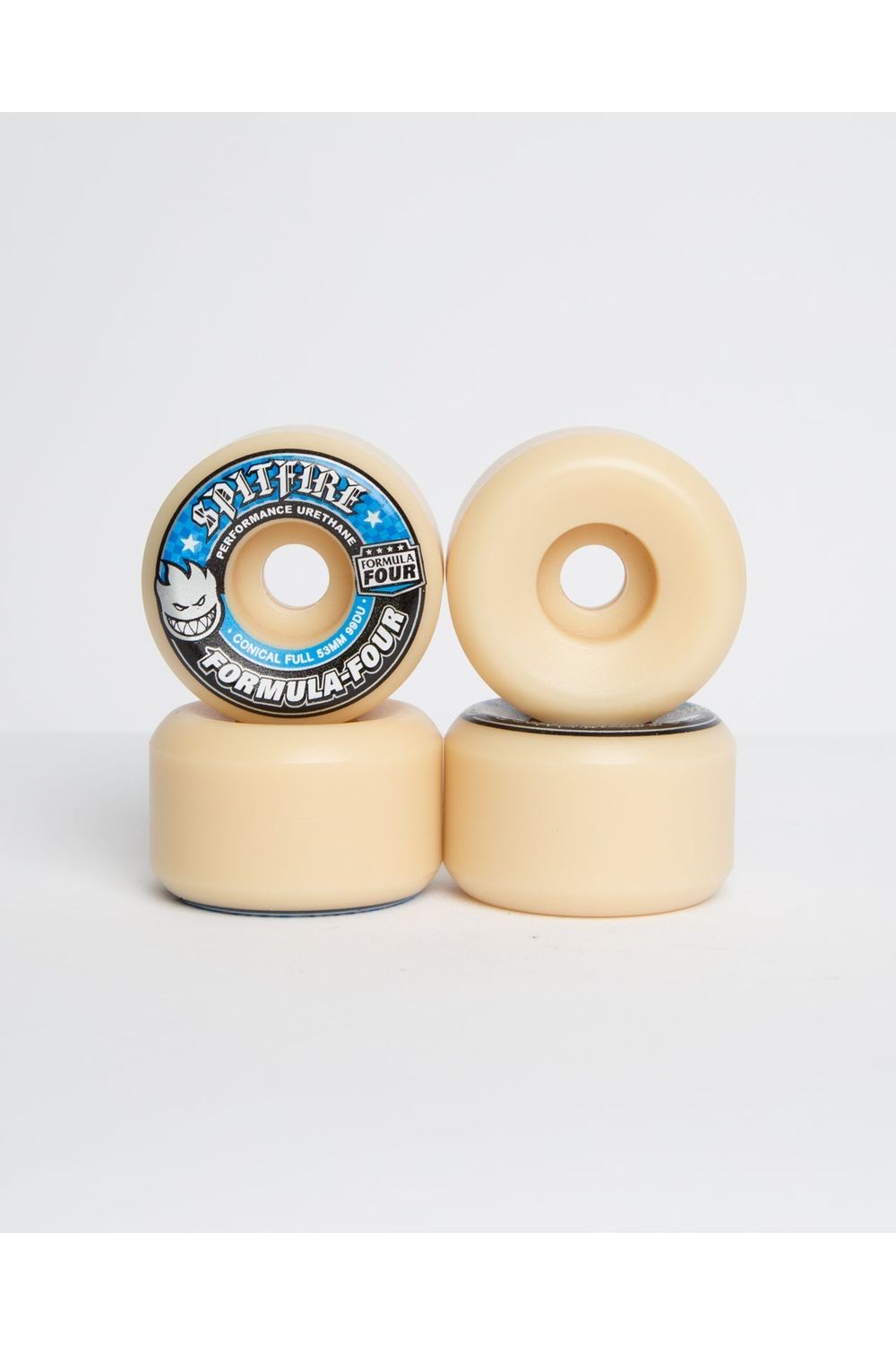 Spitfire Formula Four Wheels Conical Full 99DU Natural 53 MM