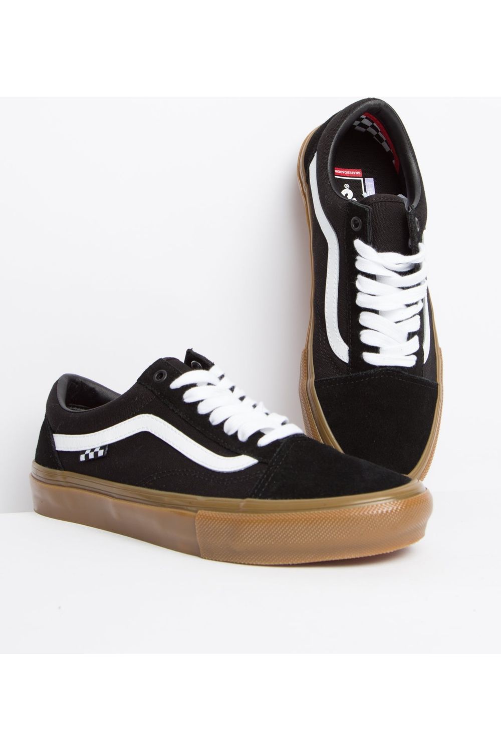 Vans old skool all black sales gum sole