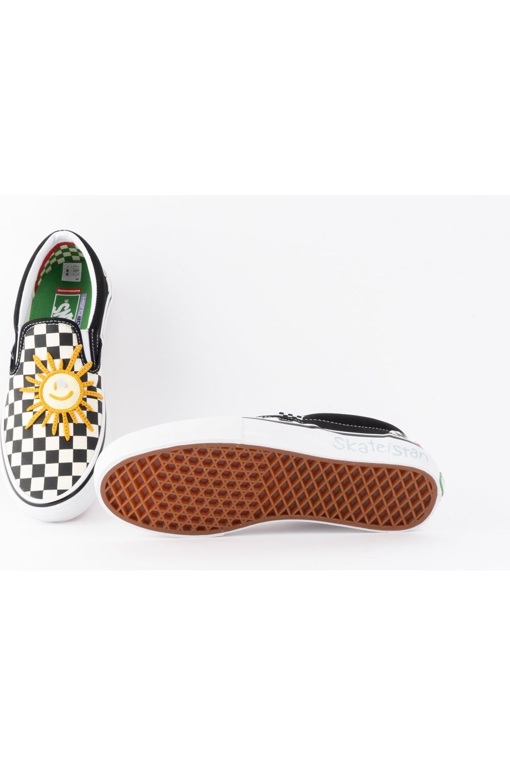 Sunflower checkered best sale vans uk