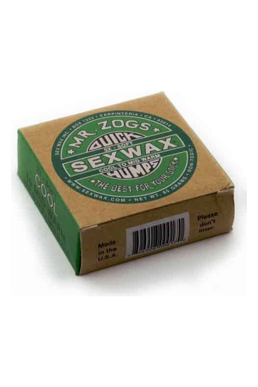 Sex Wax Quick Humps Green Cool to Mid Warm